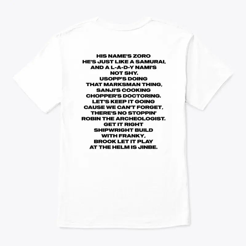 YA YO part 2 Lyrics T-shirt